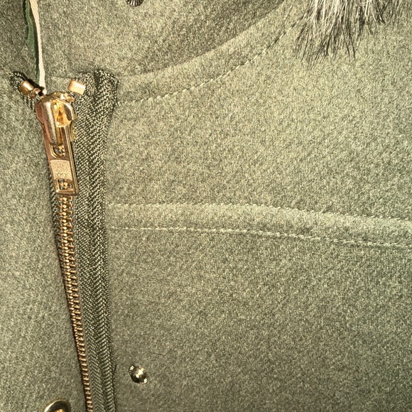 J. Crew Chateau Parka in Italian Stadium Cloth Wool size 14 - Picture 8 of 10